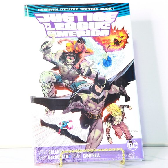 DC Comics Other - Justice League of America: Rebirth Deluxe Edition - Great For Any DC Comics Fan!